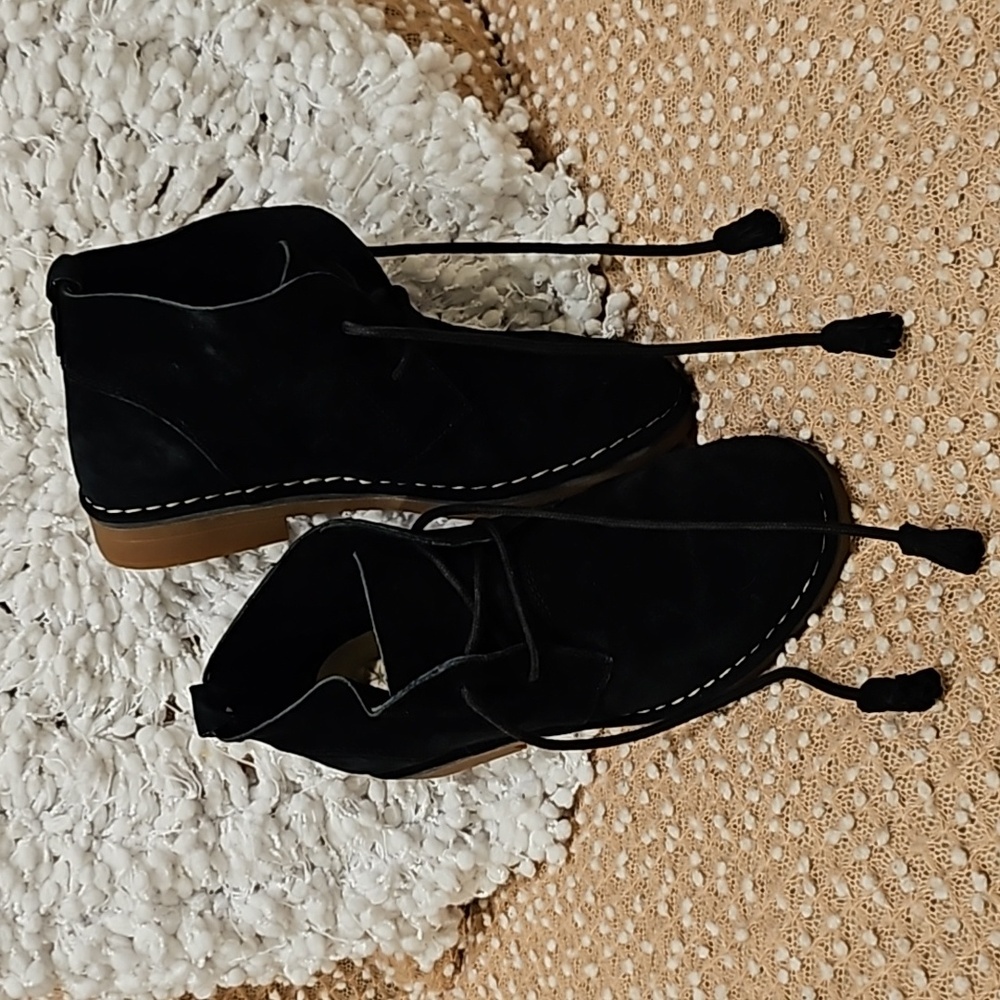 Hush Puppies Suede Booties